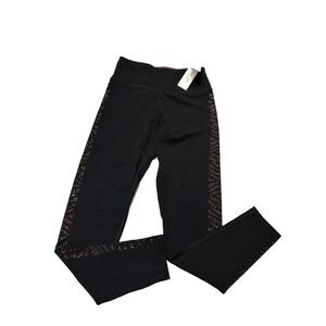 Calvin Klein Women's Performace Studded Leggings, Black, Size‎ S